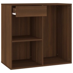 Armoire cosmétique Chêne marron 80x40x75 cm Bois d'ingénierie 616379616379