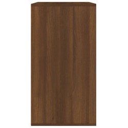 Armoire cosmétique Chêne marron 80x40x75 cm Bois d'ingénierie 616379616379