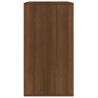 Armoire cosmétique Chêne marron 80x40x75 cm Bois d'ingénierie 616379616379
