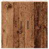 Armoire murale vieux bois 60x31x60 cm bois d'ingénierie 616383616383