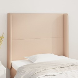 Tête de lit avec oreilles Cappuccino 103x16x118/128 cm 616388616388
