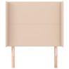 Tête de lit avec oreilles Cappuccino 103x16x118/128 cm 616388616388