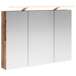 Armoire Miroir de Salle de Bain Bois ancien 100 x 14,5 x 70 cm 616393616393