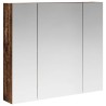 Armoire Miroir de Salle de Bain Bois ancien 80 x 14.5 x 70 cm 616399616399