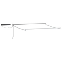 Auvent rétractable électrique Jaune, Gris et Blanc 2,5 x 2 m 616400616400