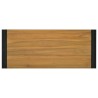 Armoire murale de salle de bain 110x45x35cm Bois de teck solide 616403616403