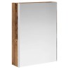 Armoire Miroir de Salle de Bain Bois ancien 53,5 x 15,5 x 70 cm 616404616404
