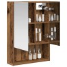 Armoire Miroir de Salle de Bain Bois ancien 50 x 14,5 x 70 cm 616405616405