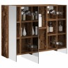 Armoire Miroir de Salle de Bain Bois ancien 60 x 14,5 x 50 cm 616413616413