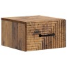 Cabinet de chevet mural 2 pcs Bois ancien 34,5 x 33 x 20 cm 616416616416
