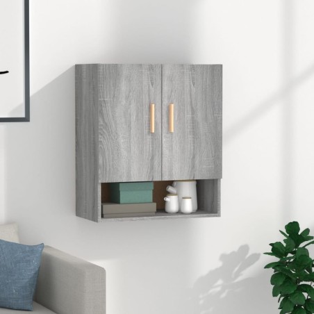 Armoire murale Sonoma gris 60x31x70 cm Bois d'ingénierie 616417616417