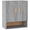 Armoire murale Sonoma gris 60x31x70 cm Bois d'ingénierie 616417616417