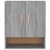 Armoire murale Sonoma gris 60x31x70 cm Bois d'ingénierie 616417616417