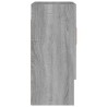 Armoire murale Sonoma gris 60x31x70 cm Bois d'ingénierie 616417616417