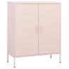 Armoire de rangement Rose 80x35x101,5 cm Acier 616420616420