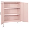 Armoire de rangement Rose 80x35x101,5 cm Acier 616420616420