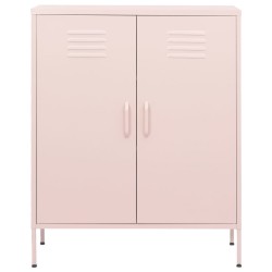 Armoire de rangement Rose 80x35x101,5 cm Acier 616420616420