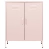 Armoire de rangement Rose 80x35x101,5 cm Acier 616420616420