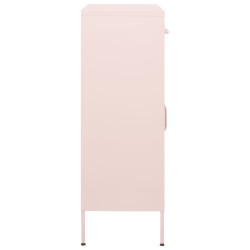 Armoire de rangement Rose 80x35x101,5 cm Acier 616420616420