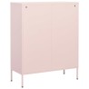 Armoire de rangement Rose 80x35x101,5 cm Acier 616420616420