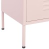 Armoire de rangement Rose 80x35x101,5 cm Acier 616420616420