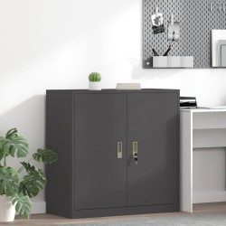 Armoire de rangement Noir 90 x 40 x 90 cm Acier 616421616421
