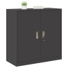 Armoire de rangement Noir 90 x 40 x 90 cm Acier 616421616421