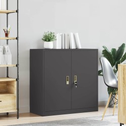 Armoire de rangement Noir 90 x 40 x 90 cm Acier 616421616421