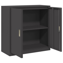 Armoire de rangement Noir 90 x 40 x 90 cm Acier 616421616421