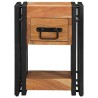 Cabinet de chevet Marron 30 x 30 x 40 cm Bois d'Acacia Massif 616425616425
