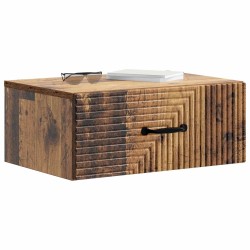 Cabinet de chevet mural 2 pcs Bois ancien 49 x 34,5 x 20 cm 616426616426