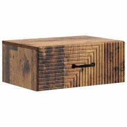Cabinet de chevet mural 2 pcs Bois ancien 49 x 34,5 x 20 cm 616426616426