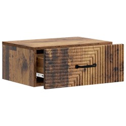 Cabinet de chevet mural 2 pcs Bois ancien 49 x 34,5 x 20 cm 616426616426