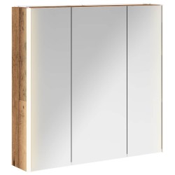 Armoire Miroir de Salle de Bain Bois ancien 73.5 x 15.5 x 70 cm 616430616430