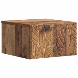 Cabinet de chevet mural 2 pcs Bois ancien 49 x 34,5 x 20 cm 616434616434