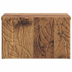 Cabinet de chevet mural 2 pcs Bois ancien 49 x 34,5 x 20 cm 616434616434