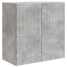 Armoire Murale Gris béton 59 x 31 x 60 cm Bois d'ingénierie 616445616445