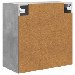 Armoire Murale Gris béton 59 x 31 x 60 cm Bois d'ingénierie 616445616445