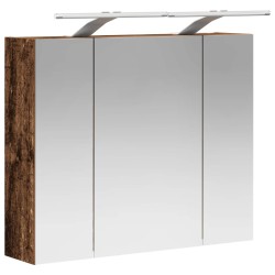 Armoire Miroir de Salle de Bain Bois ancien 60 x 14,5 x 50 cm 616447616447