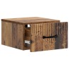 Cabinet de chevet mural 2 pcs Bois ancien 34,5 x 33 x 20 cm 616460616460