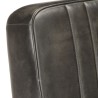 Chaise de canapé cantilever gris délavé cuir véritable 616462616462