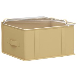 Boîte de rangement avec fenêtre transparente Crème 616464616464