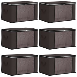Boîte de rangement avec fenêtre latérale transparente 6 pcs 616465616465