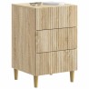 Cabinet de chevet avec tiroir Chêne Sonoma 43 x 41 x 66,5 cm 616467616467
