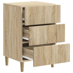 Cabinet de chevet avec tiroir Chêne Sonoma 43 x 41 x 66,5 cm 616467616467