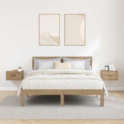 Cabinet de chevet 2 pc chêne artisanal 35 x 35 x 20 cm 616470616470