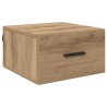 Cabinet de chevet 2 pc chêne artisanal 35 x 35 x 20 cm 616470616470