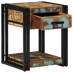 Cabinet de chevet 2 pcs 40 x 40 x 50 cm Bois Recyclé Solide 616471616471