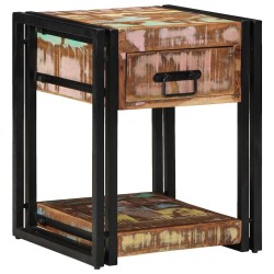 Cabinet de chevet 2 pcs 40 x 40 x 50 cm Bois Recyclé Solide 616471616471