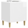 Cabinet de chevet 2 pcs Blanc brillant 43 x 34,5 x 50 cm 616474616474